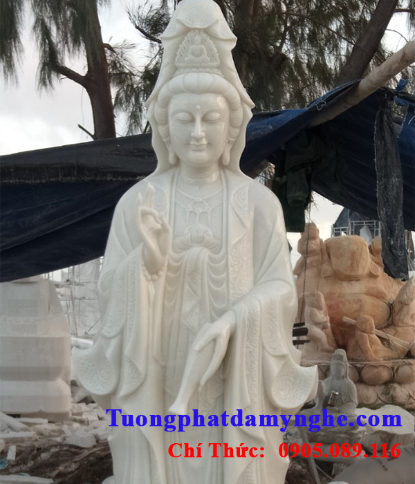 Điêu khắc các mẫu tượng Phật đá Non Nước theo yêu cầu