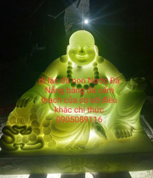 Tượng Phật Di Lặc đá cẩm thạch sáng siêu đẹp