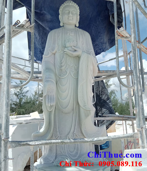 Điêu khắc tượng Phật A Di Đà